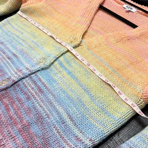 Multicolor Gradient Women's Sweater - Picture 6 of 11